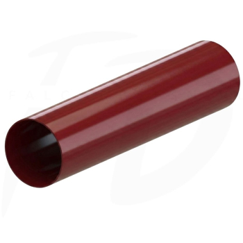 Rura spustowa PVC firmy KROP ⌀ 90 dł. 3m kolor czerwony